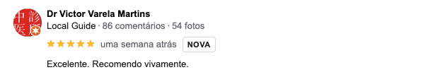 Depoimento aluno