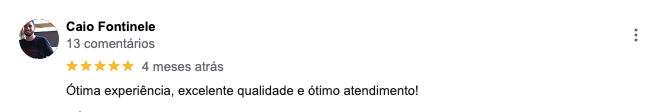Depoimento aluno