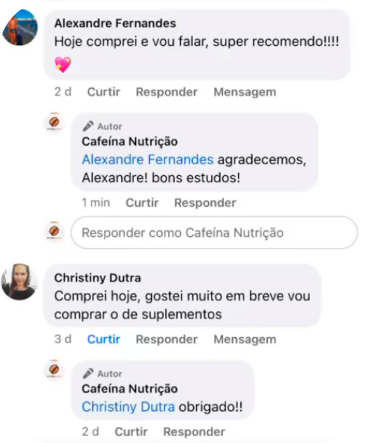 Depoimento aluno
