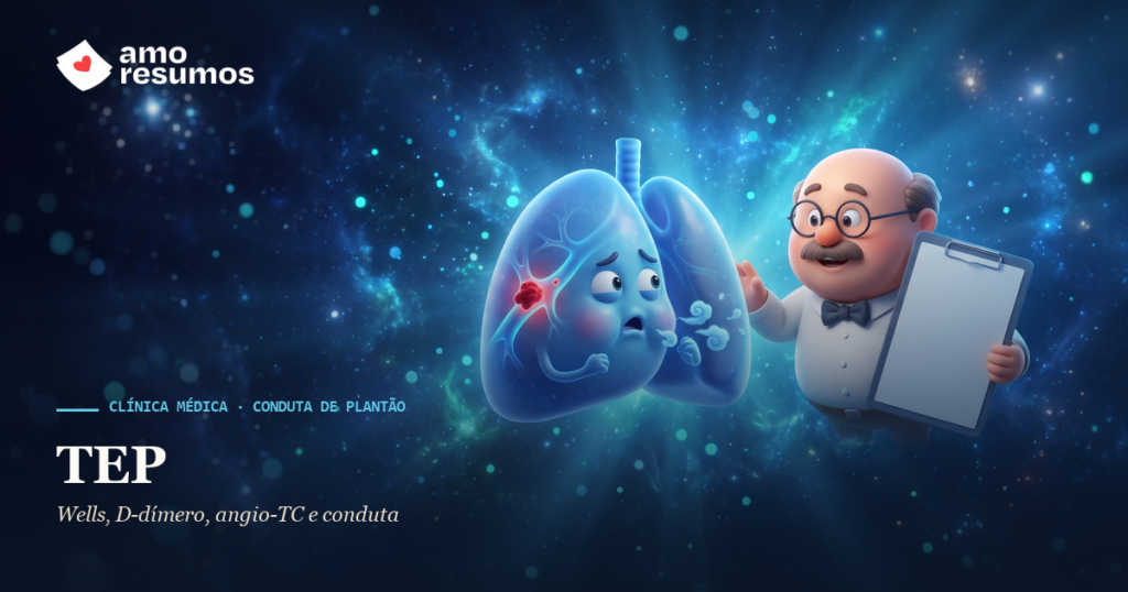 TEP — capa Sindrômica Visual Clínica Médica