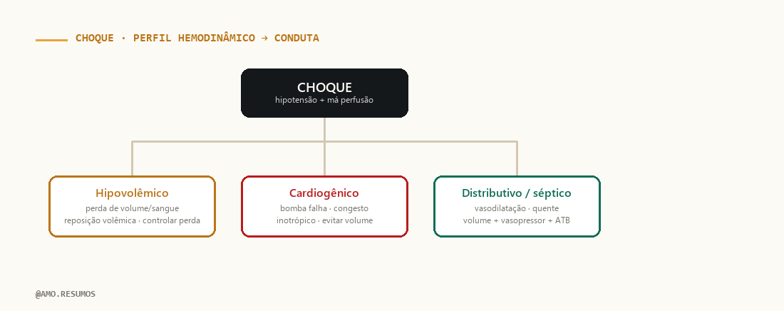 Esquema de conduta — Tipos de Choque