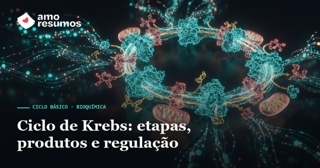 Ciclo de Krebs etapas e regulação — Amo Resumos