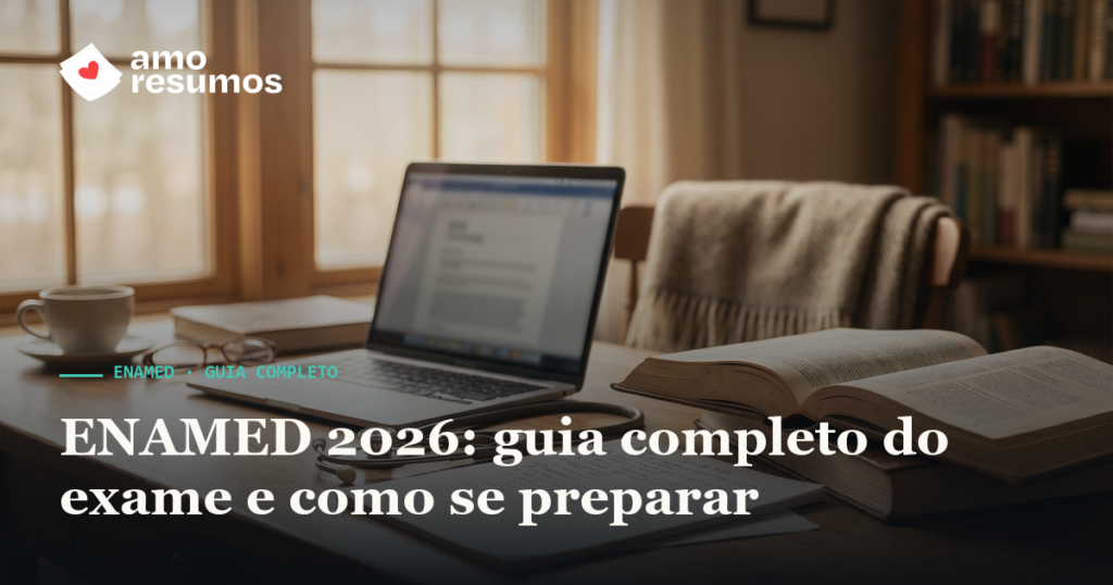 ENAMED 2026 guia completo — Amo Resumos