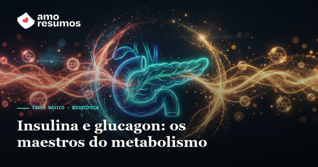 Insulina e glucagon: os maestros do metabolismo — Amo Resumos