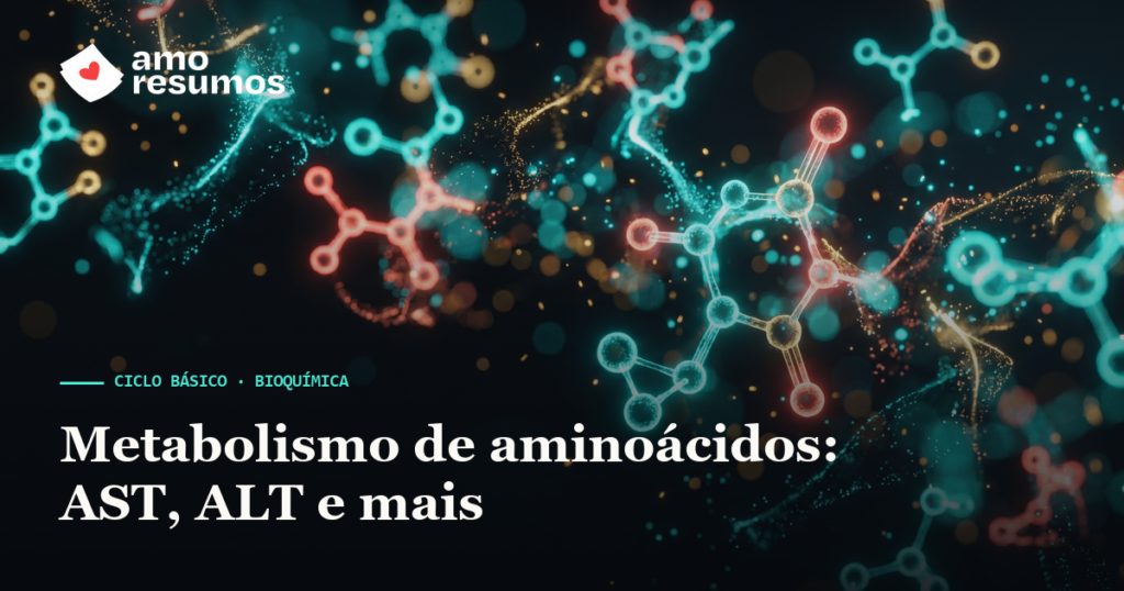 Metabolismo de aminoácidos: AST, ALT e mais — Amo Resumos