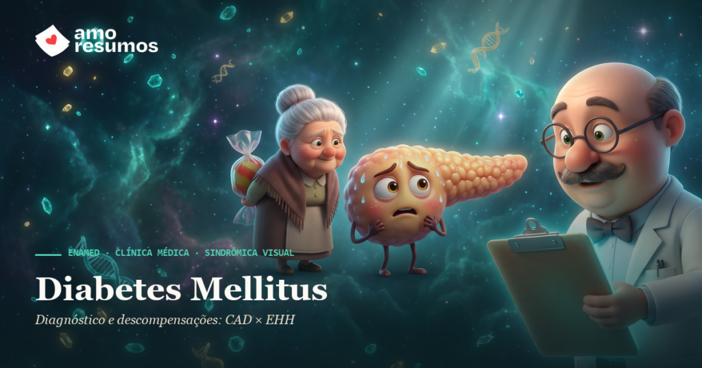 Diabetes Mellitus — capa Sindrômica Visual ENAMED