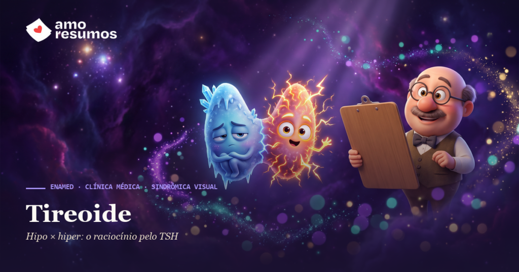 Tireoide — capa Sindrômica Visual ENAMED