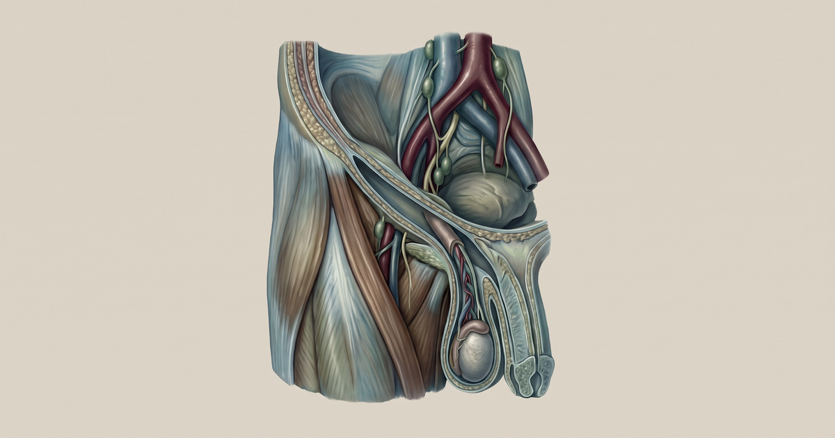 Região inguinal — ilustração — Amo Resumos