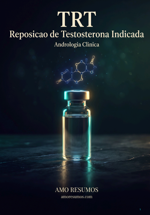 Capa do Manual de Reposição de Testosterona