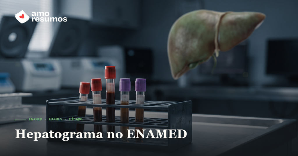 Hepatograma no ENAMED: padrão hepatocelular × colestático — Amo Resumos