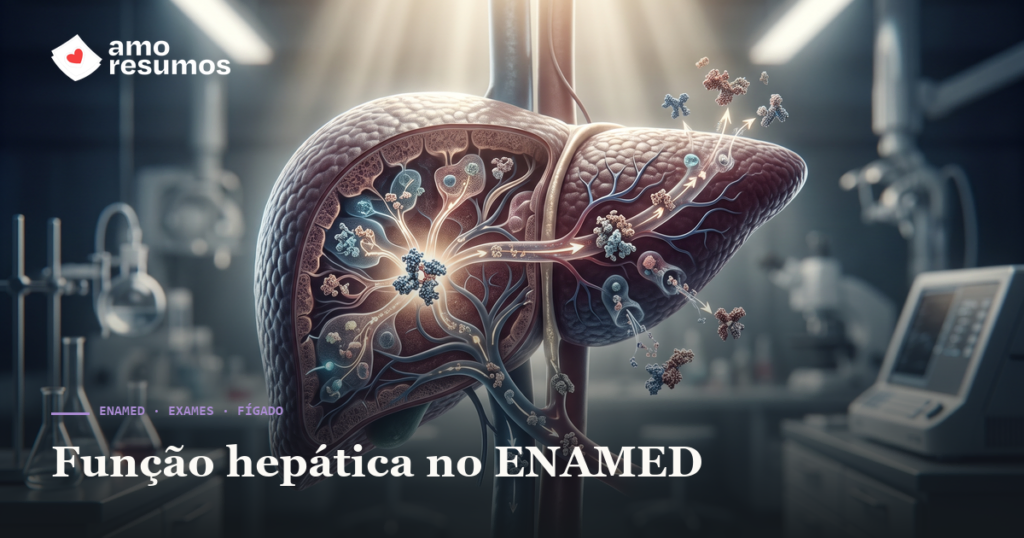 Função hepática no ENAMED: albumina e TAP/INR (o que o fígado FAZ) — Amo Resumos