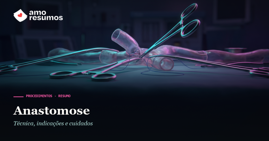 Anastomose — ilustração — Amo Resumos