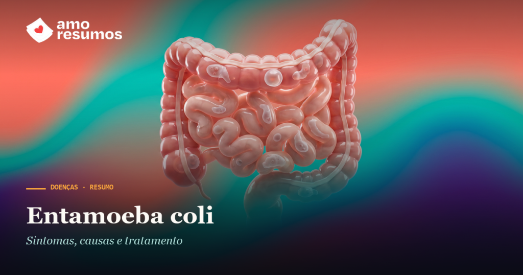 Entamoeba coli — ilustração — Amo Resumos