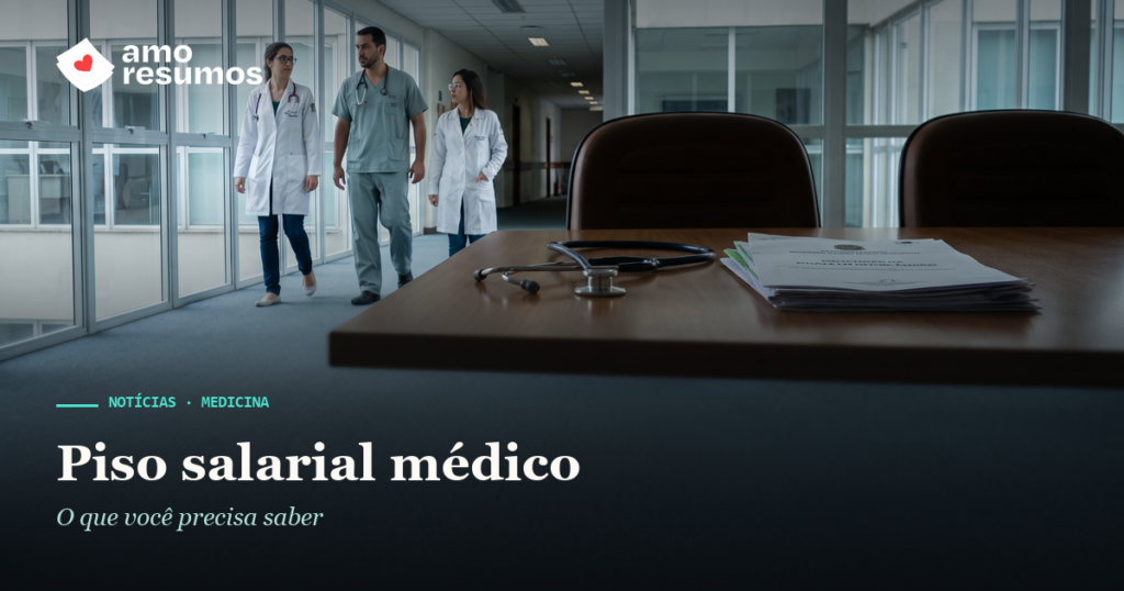 Piso salarial médico — Amo Resumos
