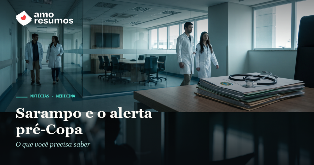 Sarampo e o alerta pré-Copa — Amo Resumos