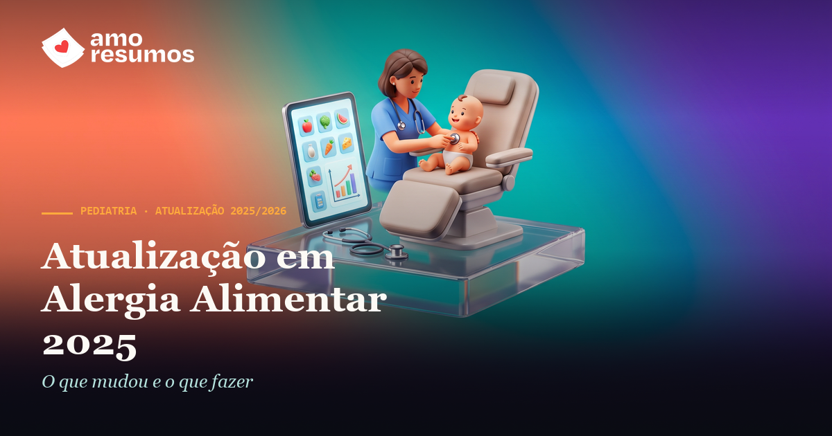 Atualização em Alergia Alimentar 2025 — Amo Resumos