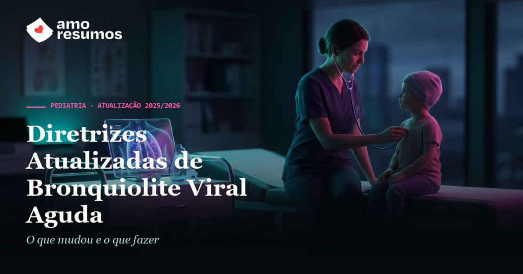 Diretrizes Atualizadas de Bronquiolite Viral Aguda — Amo Resumos