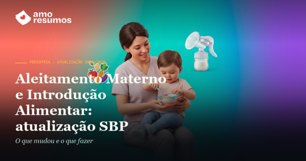 Aleitamento Materno e Introdução Alimentar: atualização SBP — Amo Resumos