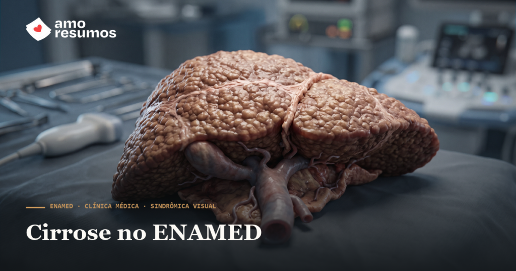Cirrose no ENAMED — capa Sindrômica Visual ENAMED