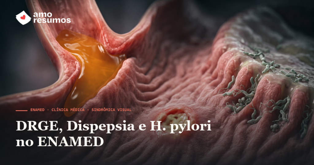 DRGE, Dispepsia e H. pylori no ENAMED — capa Sindrômica Visual ENAMED