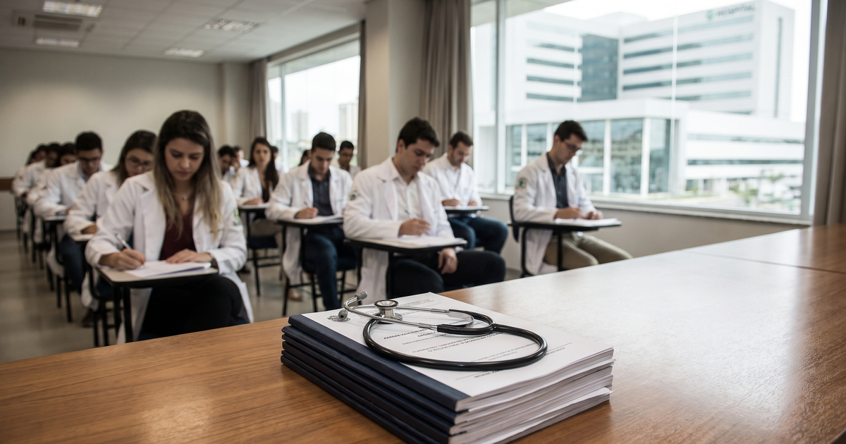 Piso salarial médico — ilustração — Amo Resumos