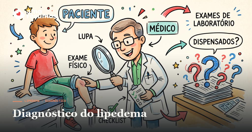 Diagnóstico do lipedema: por que ainda é clínico (2024) — Amo Resumos