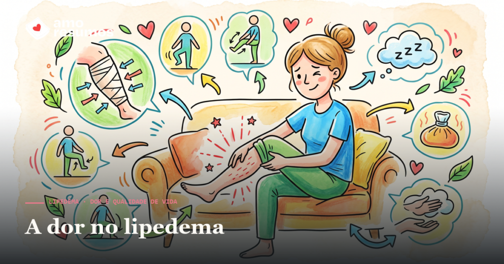A dor no lipedema: o sintoma central e como manejar — Amo Resumos