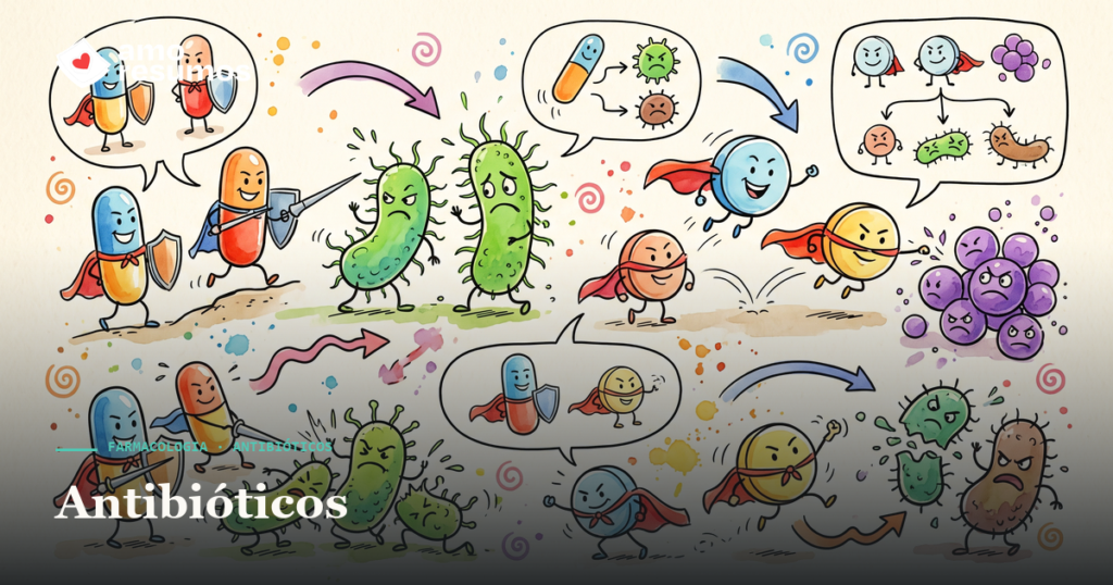 Antibióticos: as classes e como escolher na prática — Amo Resumos