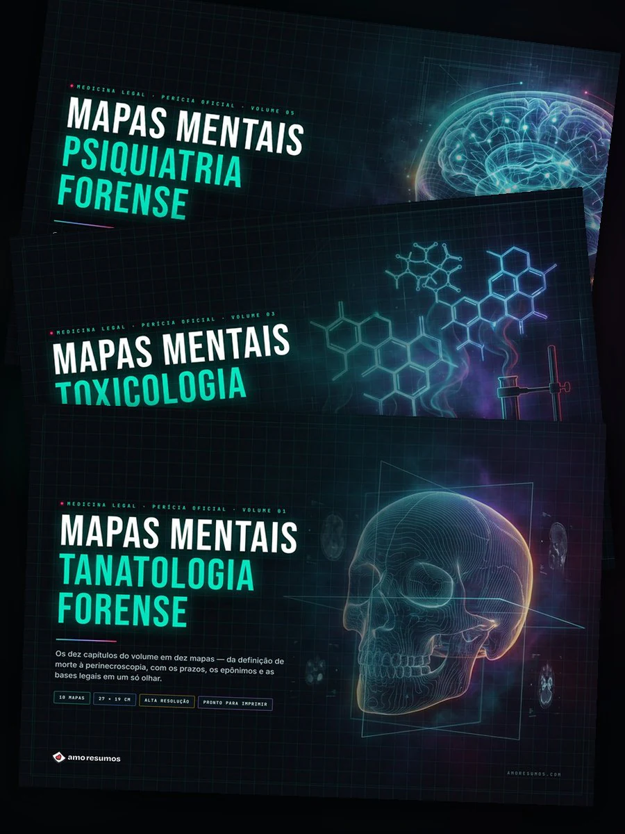 69 Mapas Mentais de Medicina Legal