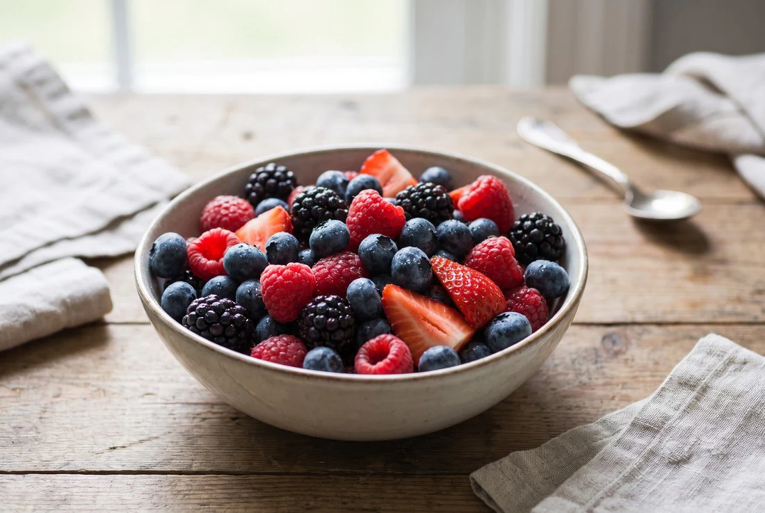 Berries e polifenóis anti-inflamatórios