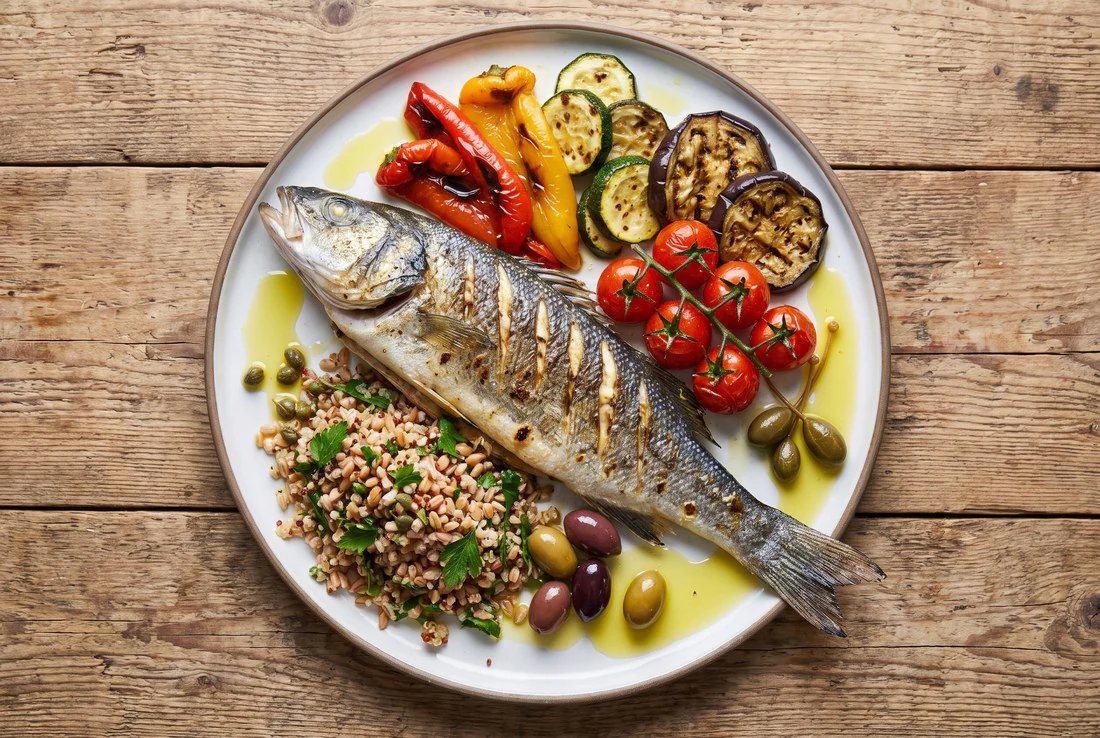 Padrão mediterrâneo — a base com mais respaldo