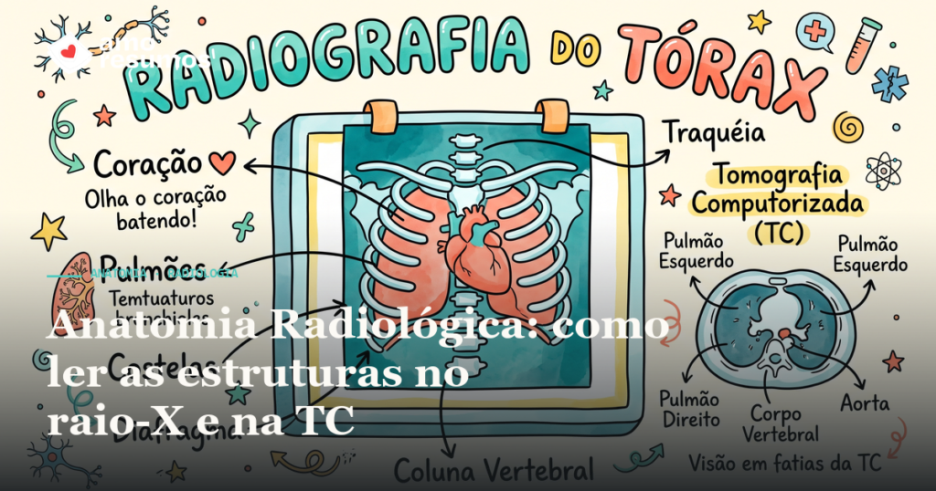 Anatomia Radiológica: como ler as estruturas no raio-X e na TC — Amo Resumos