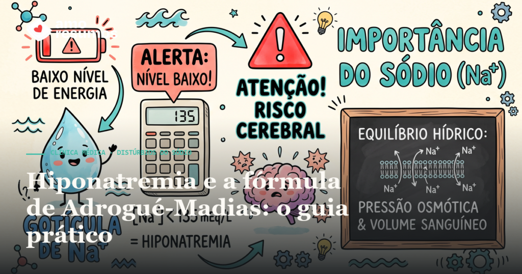Hiponatremia e a fórmula de Adrogué-Madias: o guia prático — Amo Resumos