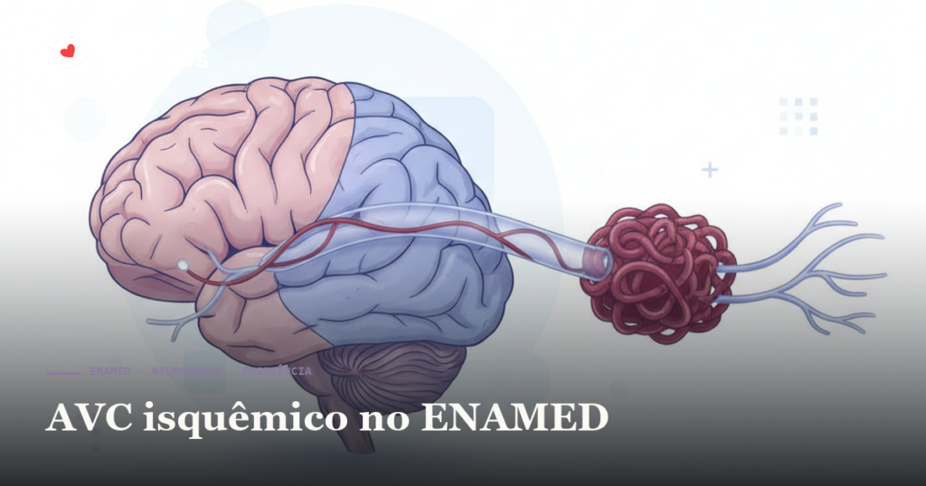 AVC isquêmico no ENAMED: janela, trombólise e NIHSS — Amo Resumos