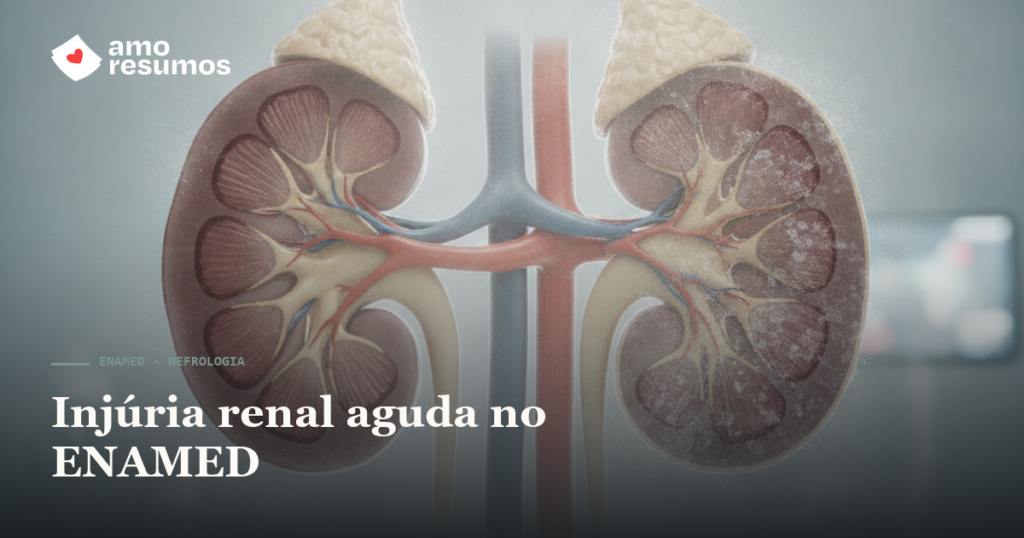 Injúria renal aguda no ENAMED: KDIGO, pré-renal × renal × pós-renal — Amo Resumos