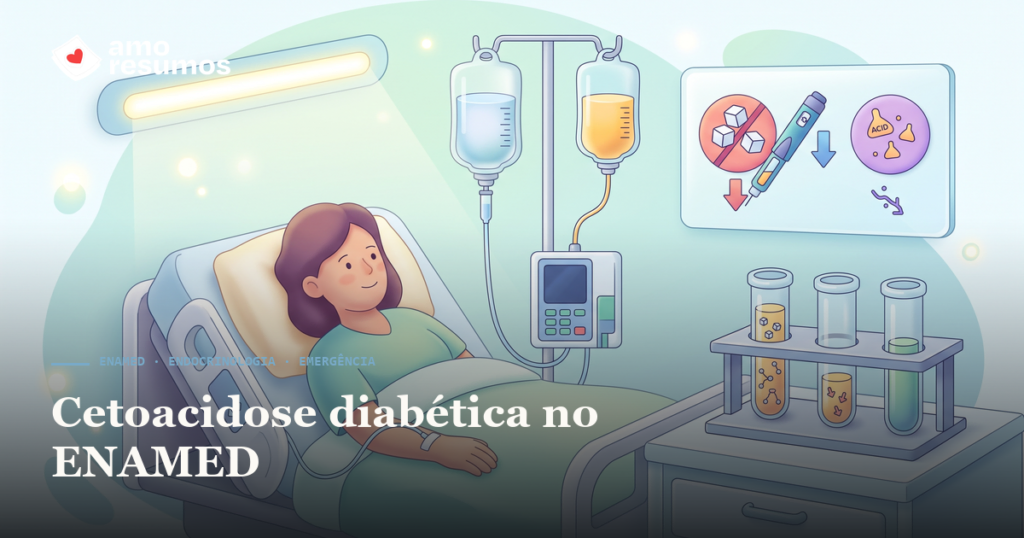 Cetoacidose diabética no ENAMED: a tríade, o potássio e o tratamento — Amo Resumos