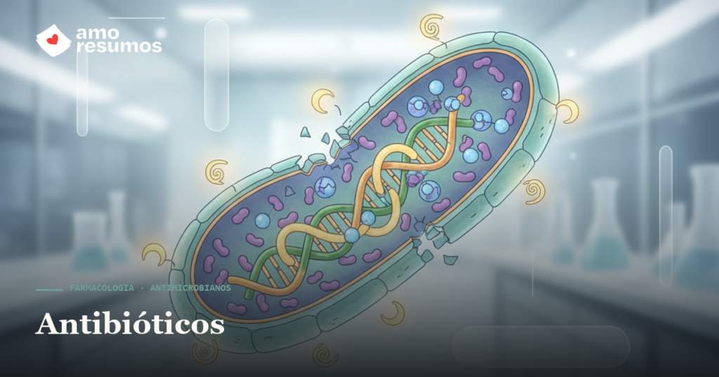Antibióticos: classes e mecanismos de ação sem decoreba — Amo Resumos