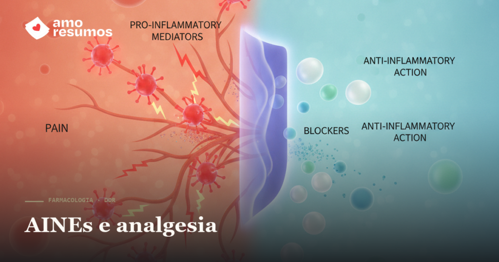 AINEs e analgesia: mecanismo, escada da dor e cuidados — Amo Resumos