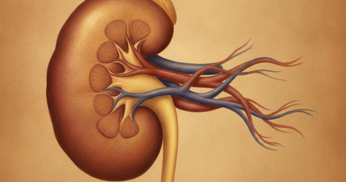 Sistema renina-angiotensina: o eixo rim-vaso que IECA e BRA modulam — ilustração Amo Resumos