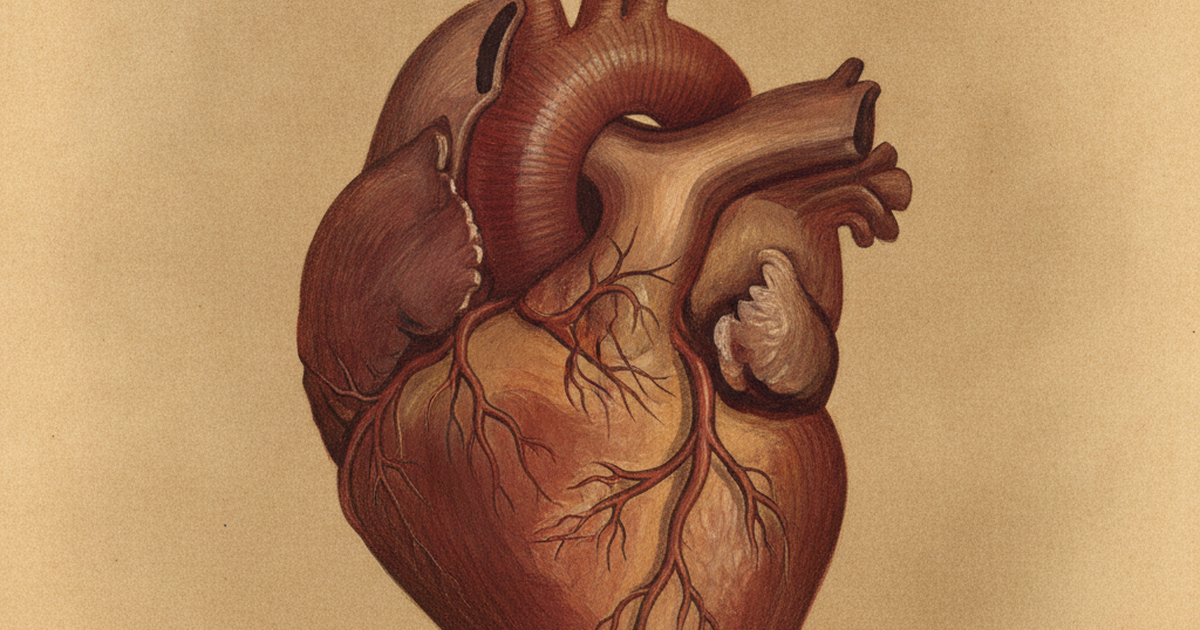 Coração e vasos coronários: o alvo dos cardiotrópicos — ilustração Amo Resumos