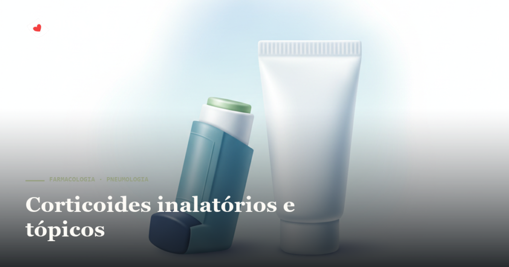 Corticoides inalatórios e tópicos: potência e efeitos locais — Amo Resumos